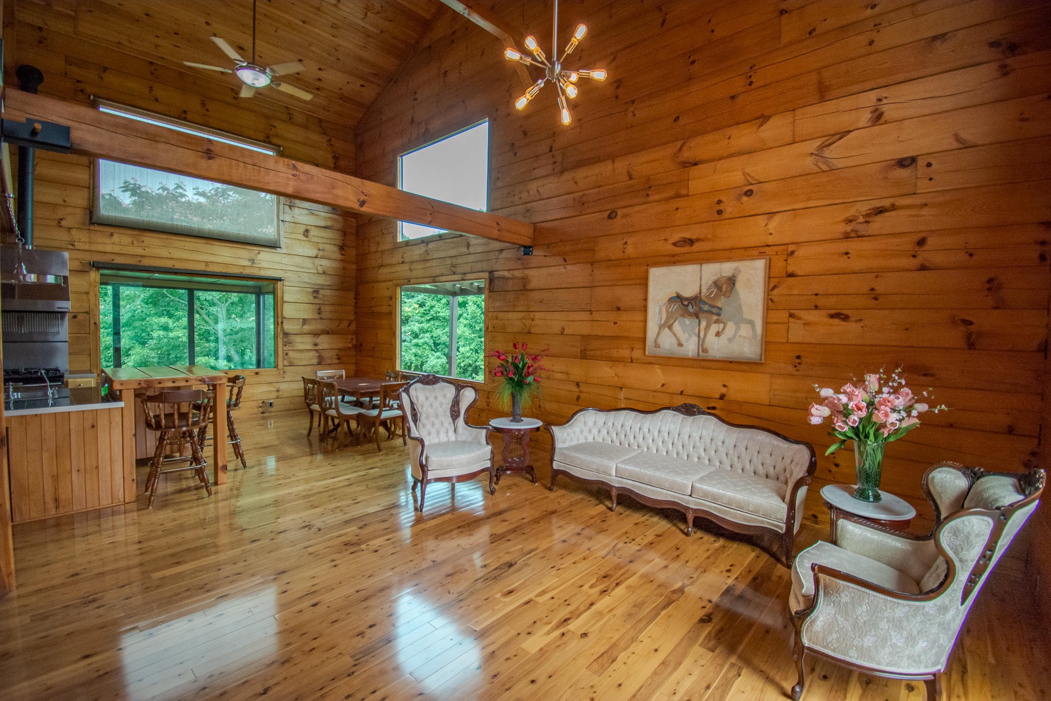 3600 Lynn Road Philadelphia, TN 37846 - Photo 5 of 37 a living room with furniture and wooden floor