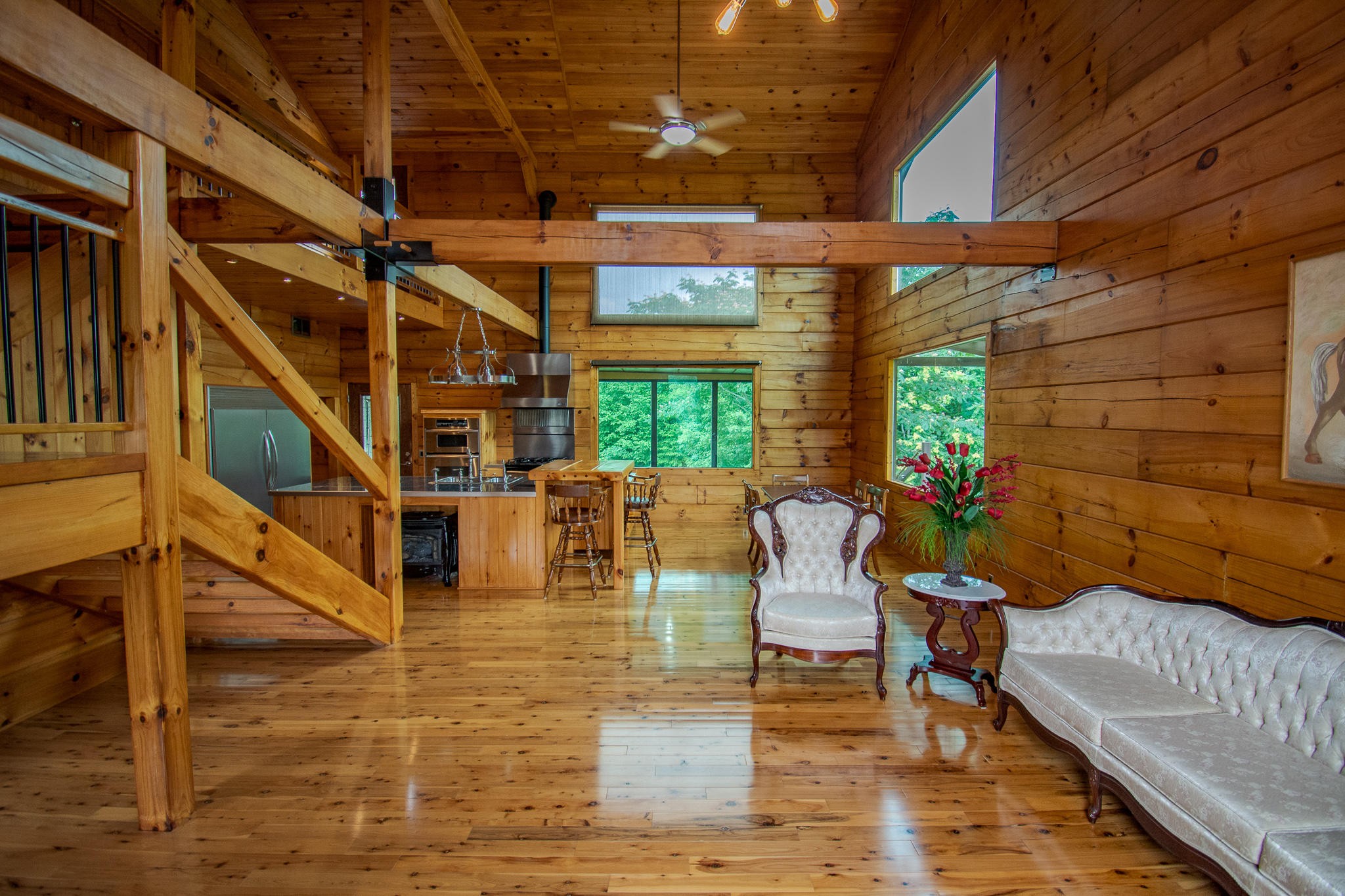 3600 Lynn Road Philadelphia, TN 37846 - Photo 6 of 37 a view of a patio with table and chairs with wooden floor and fence