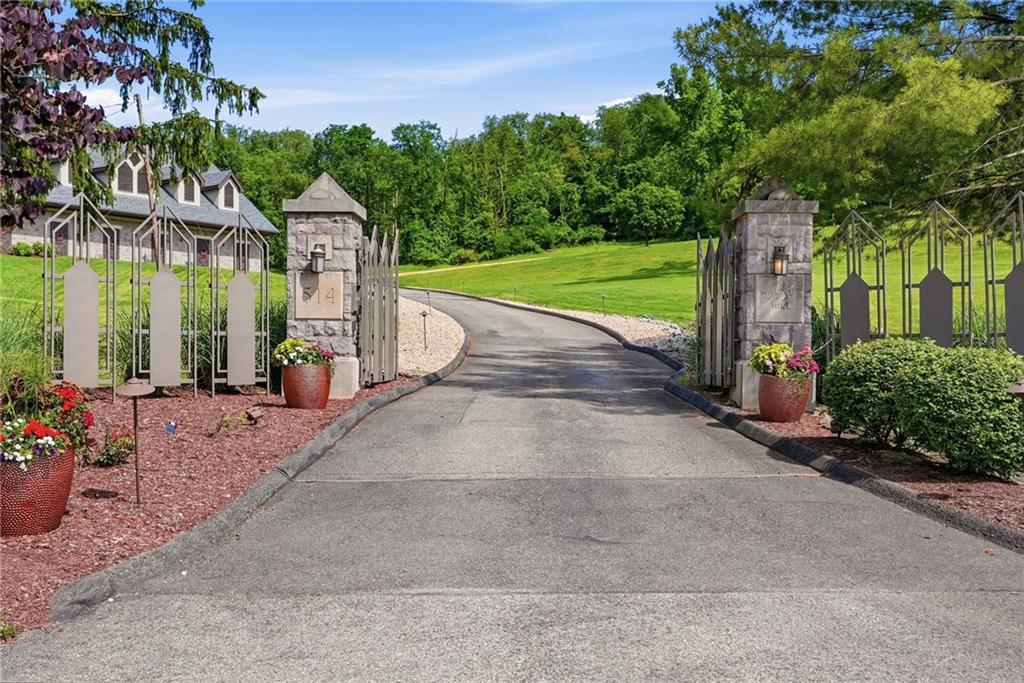514 Justabout Road Venetia, PA 15367 - Photo 8 of 50 The Gated Entry sends the message there is something pretty special ahead!