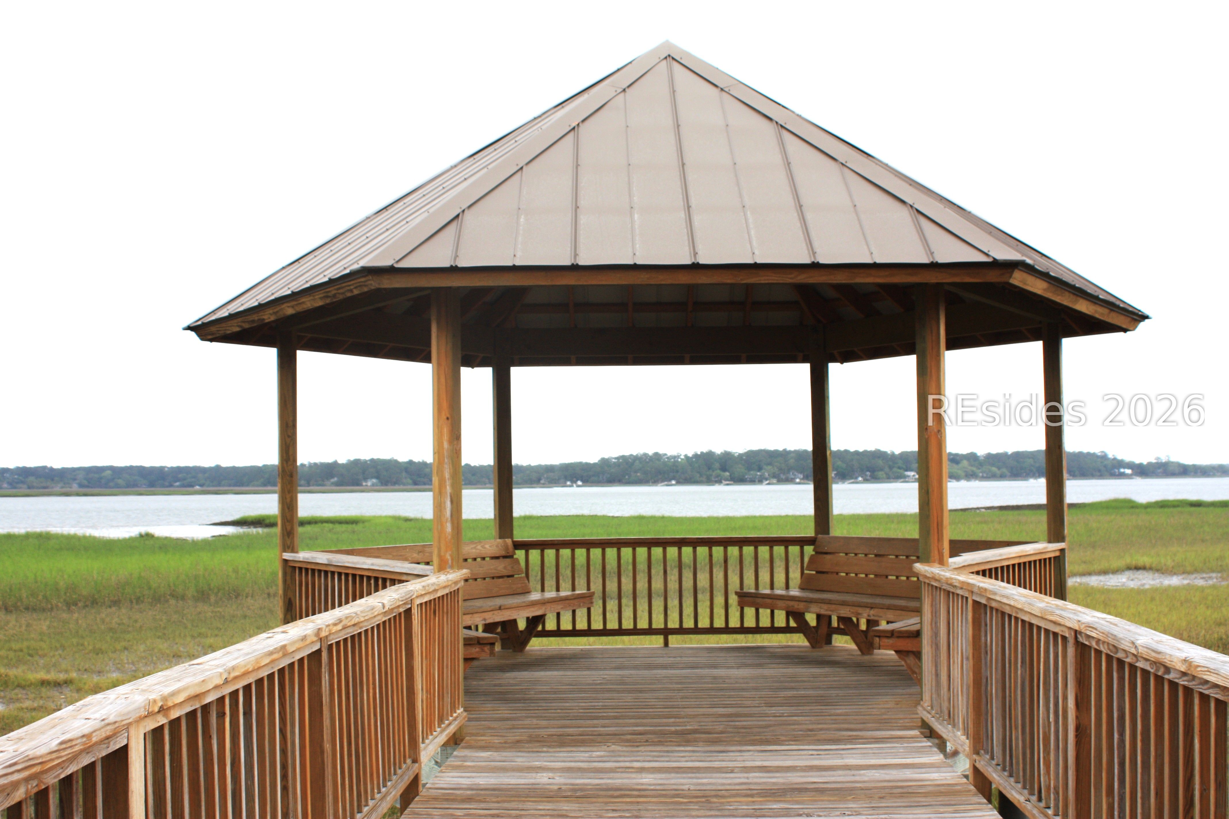 17 Pipers Pond Road Bluffton, SC 29910 - Photo 69 of 71 Waterfront gazebo - definitely a favorite spot!