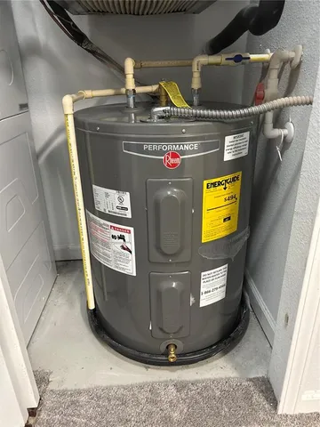 a view of water heater