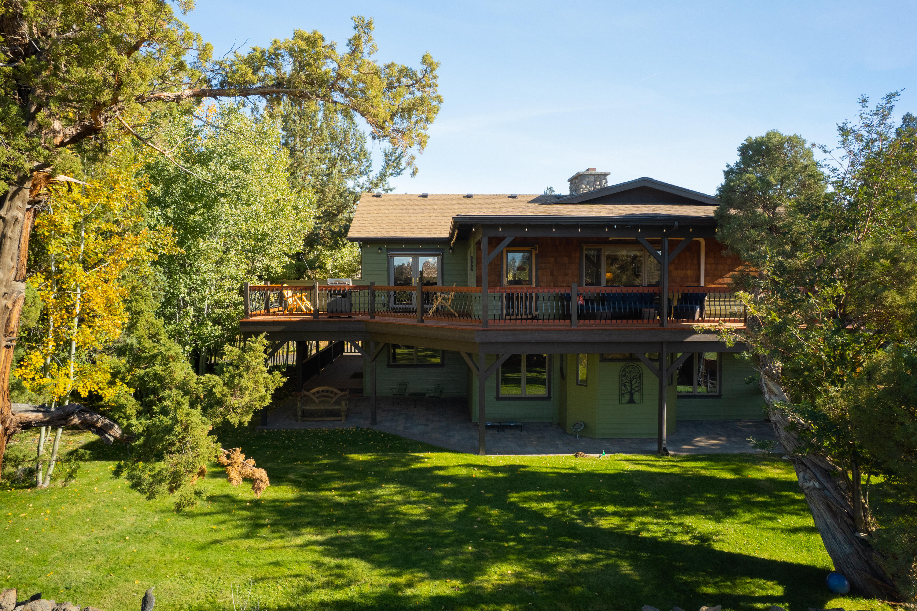 23321 Alfalfa Market Road Bend, OR 97701 - Photo 49 of 76 a view of a house with a swimming pool