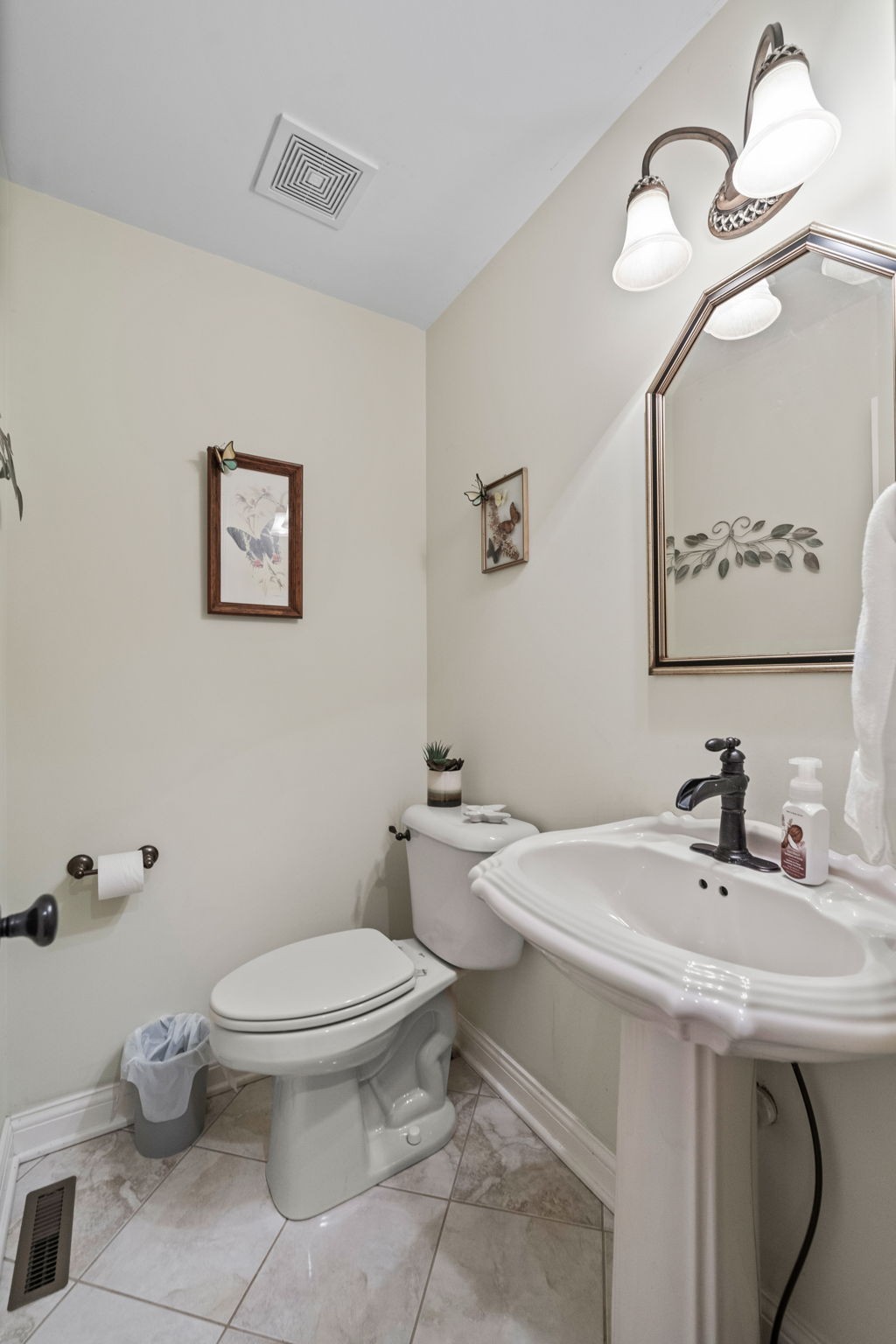 612 Fairway Trail Springfield, TN 37172 - Photo 20 of 50 a bathroom with a sink mirror and toilet