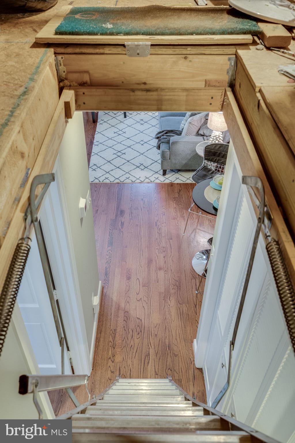 33 East Reed Avenue Alexandria, VA 22305 - Photo 22 of 43 Pull Down Attic Stairs