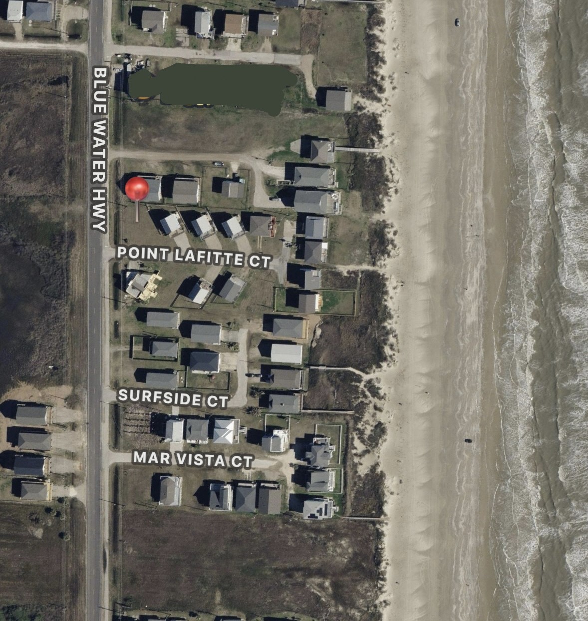 0 Point Lafitte Court Surfside Beach, TX 77541 - Photo 4 of 15 Pinned is the lot for sale