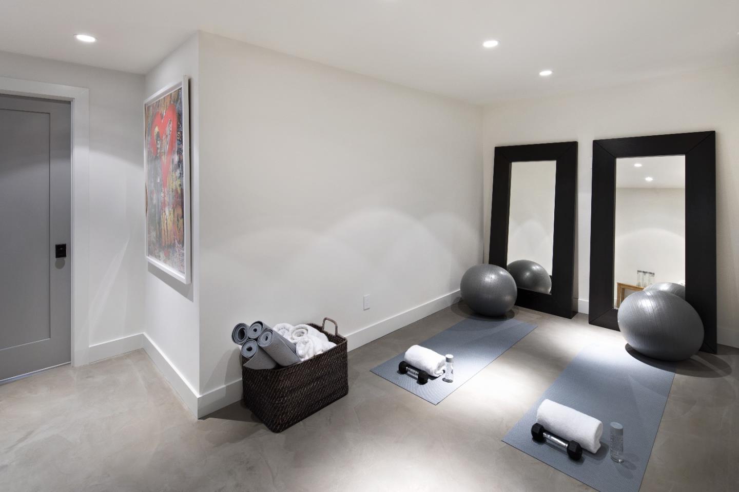 135 Dean Road Woodside, CA 94062 - Photo 21 of 31 a room with furniture and air hockey table