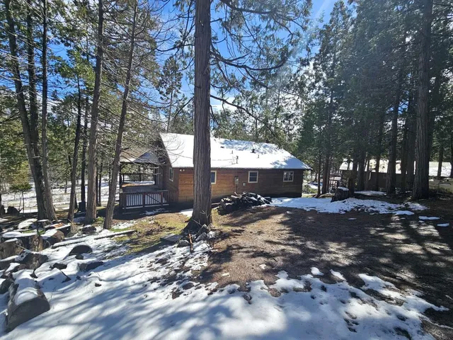 a row of fire pit in middle of snow