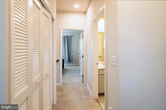 a view of a bathroom with a bathroom