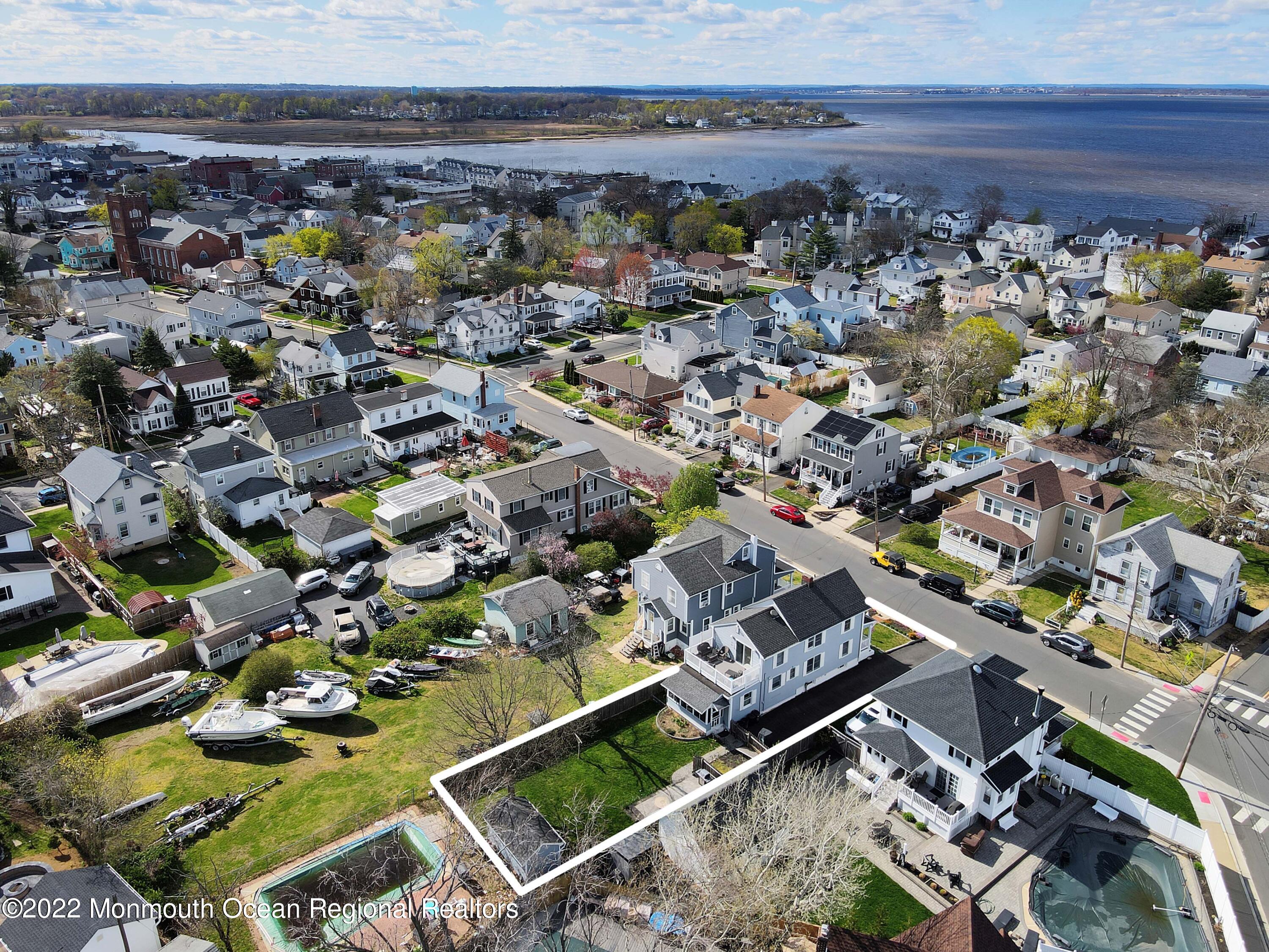 91 3rd Street Keyport, NJ 07735 - Photo 24 of 30 View to the waterfront