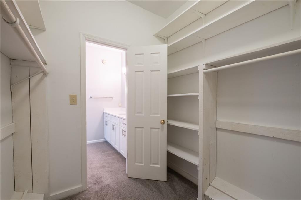 3817 Paces Ferry West Atlanta, GA 30339 - Photo 29 of 34 a view of an empty walk in closet