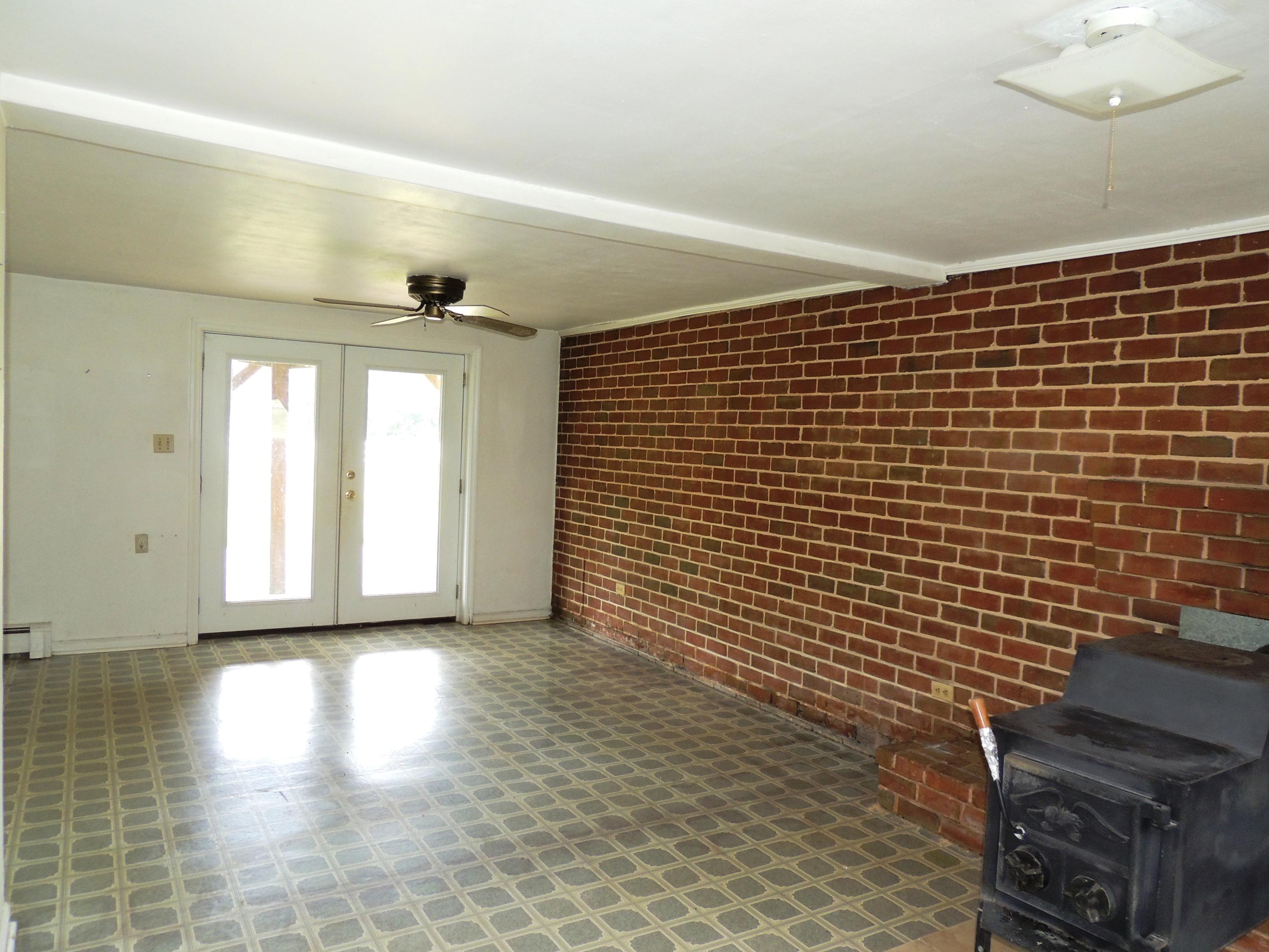 Family Room with Woodstove