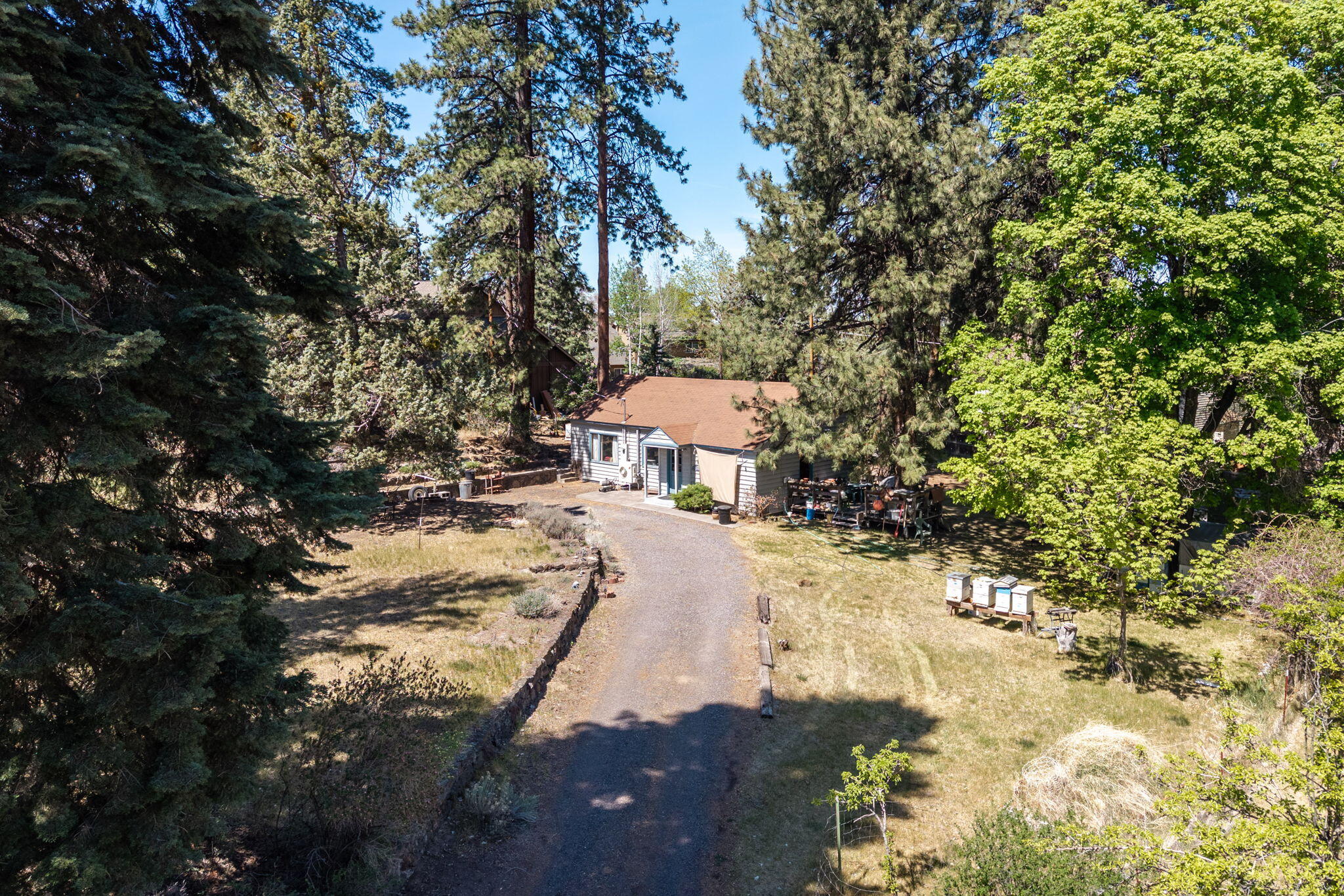 2291 Northeast 8th Street Bend, OR 97701 - Photo 2 of 22 Coming up the driveway