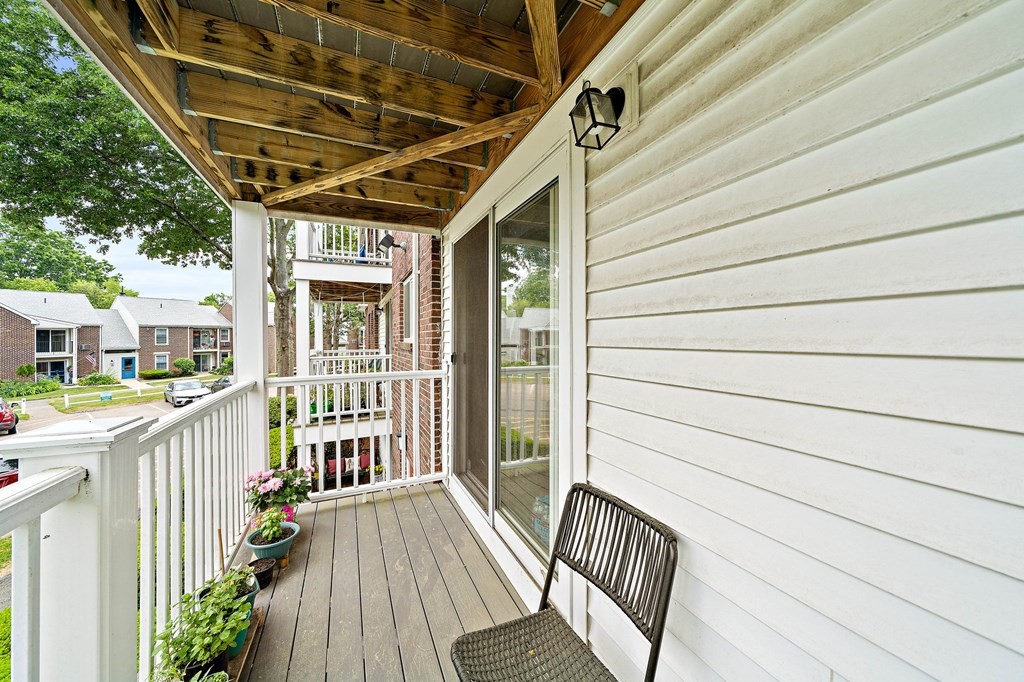 35 Will Drive, Unit 3 Canton, MA 02021 - Photo 15 of 18 a view of a house with wooden deck