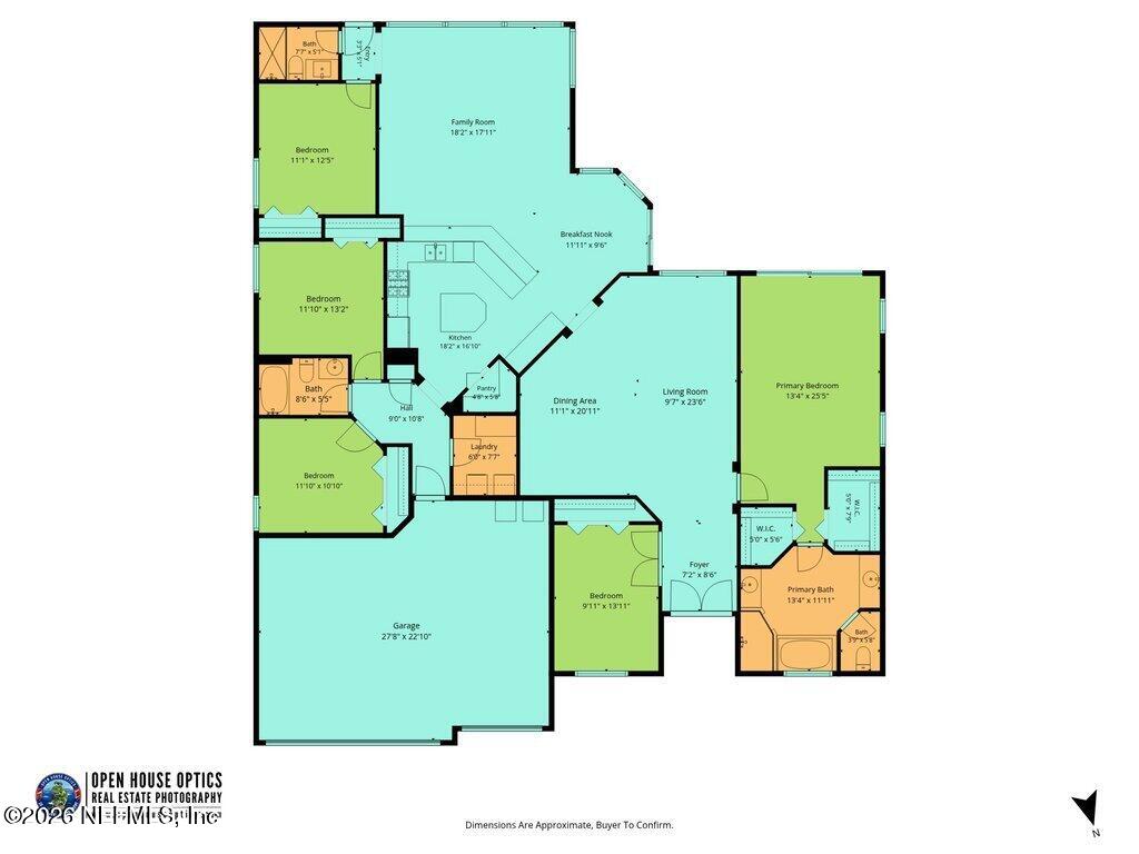 841 Ifield Road St. Augustine, FL 32095 - Photo 69 of 69 Floor Plan