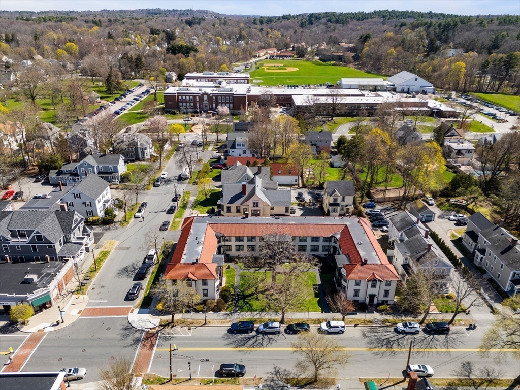 98 Main Street, Unit V Andover, MA 01810 - Photo 19 of 21 an aerial view of multiple house