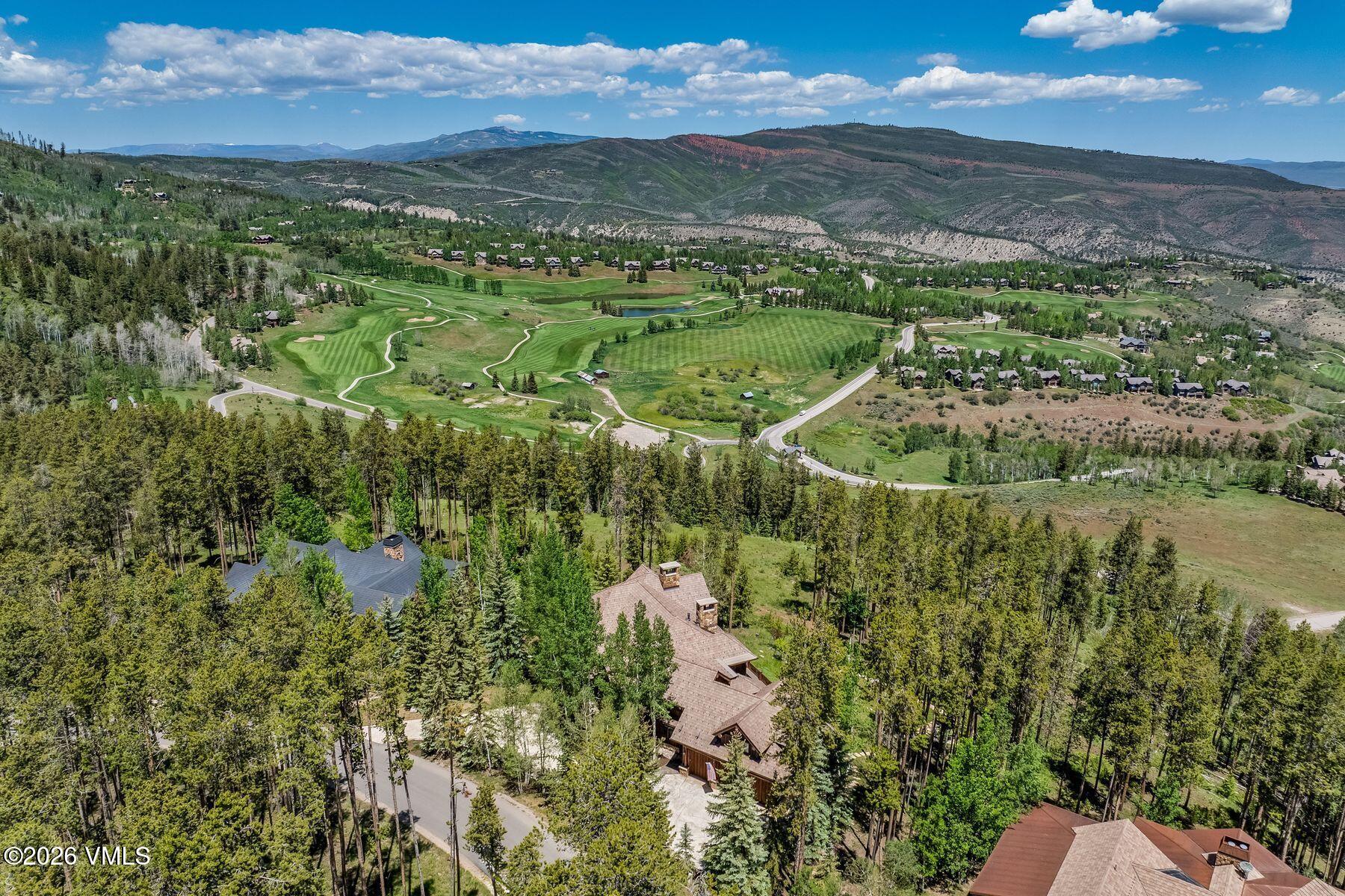 317 Elk Woods Road Edwards, CO 81632 - Photo 54 of 56 Aerial Golf Course View