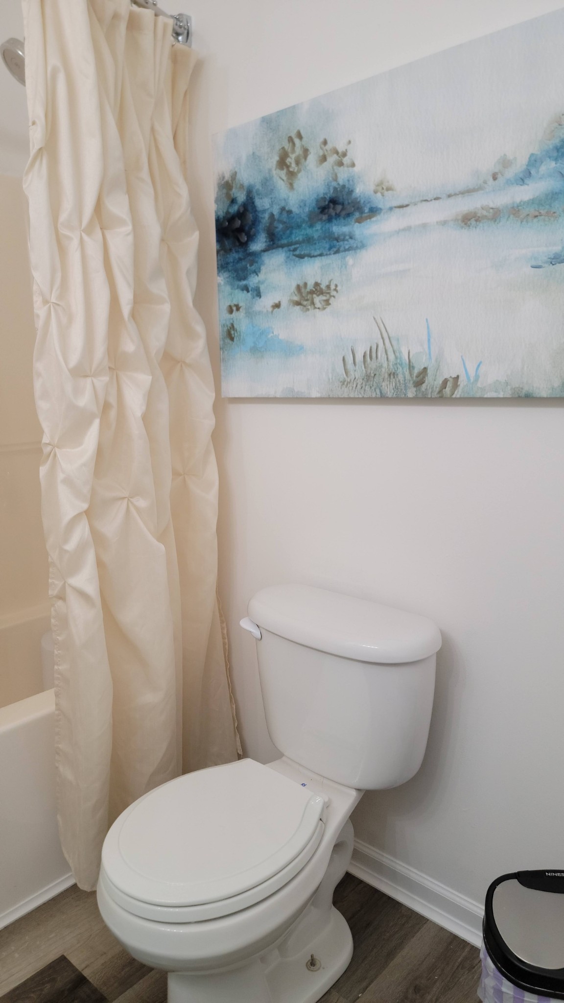 195 Rileys Bend Road Lynchburg, TN 37352 - Photo 7 of 32 a white toilet sitting next to a shower