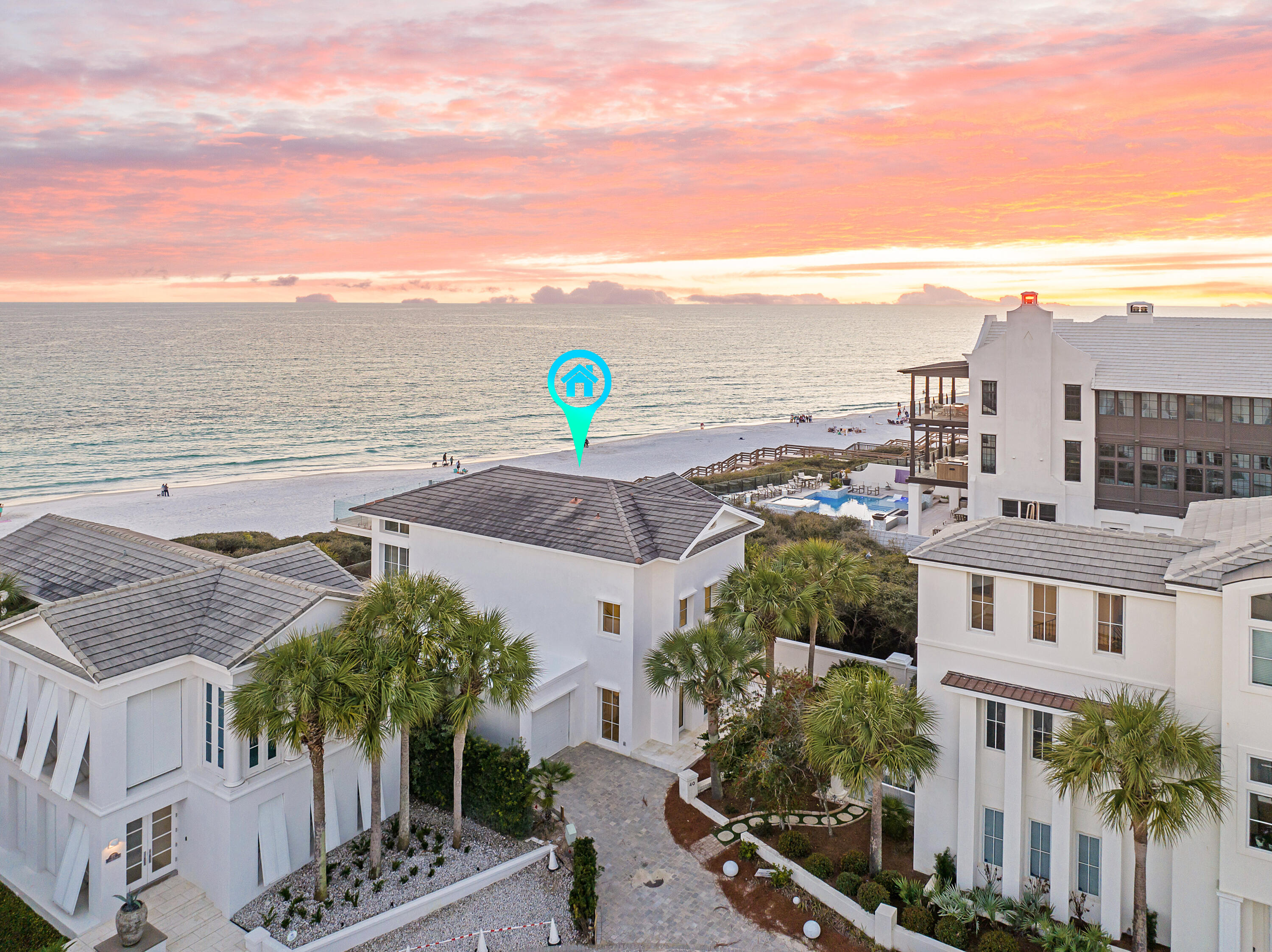 40 Jasmine Circle Santa Rosa Beach, FL 32459 - Photo 82 of 100 a view of a city and ocean view