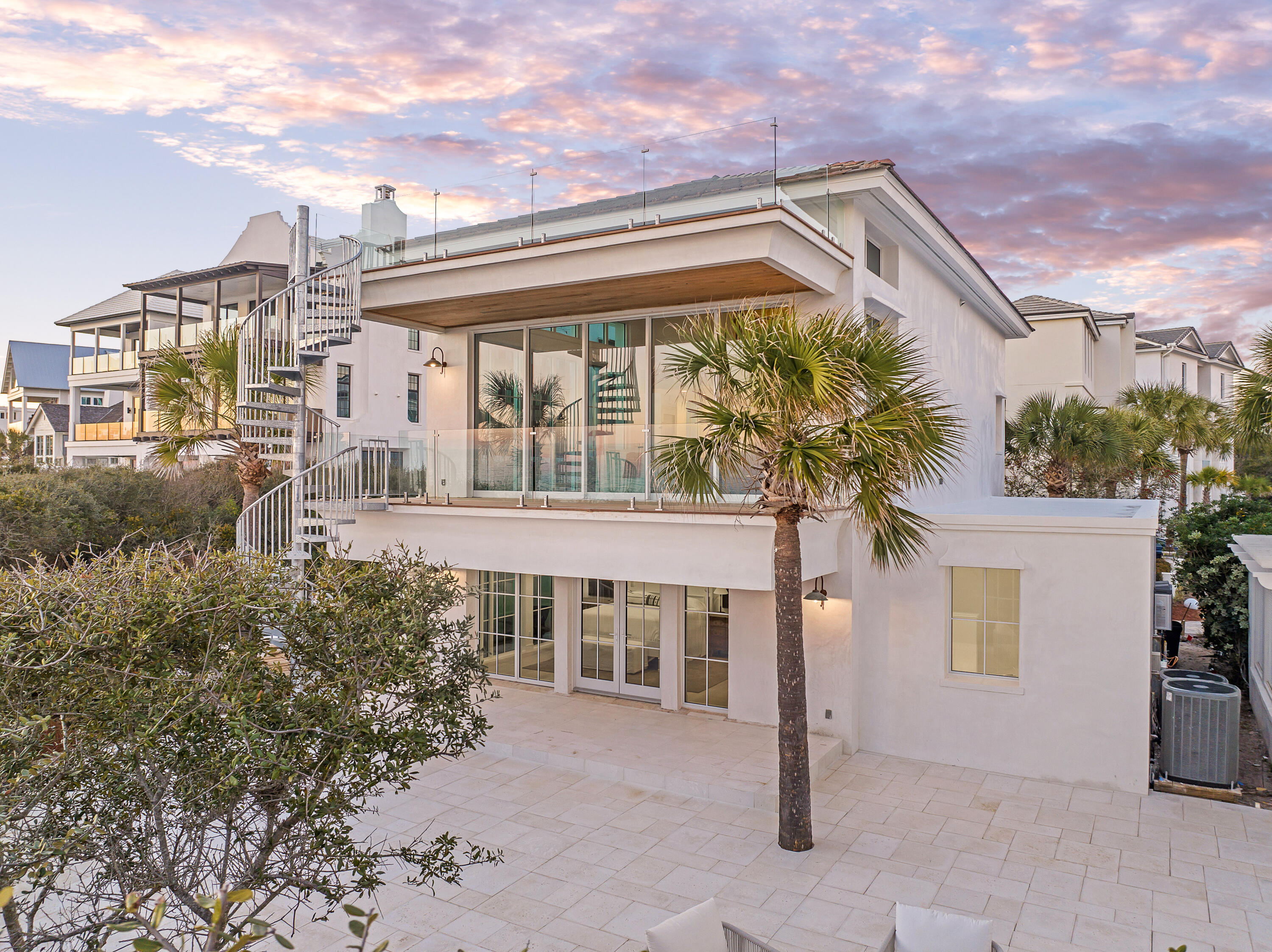 40 Jasmine Circle Santa Rosa Beach, FL 32459 - Photo 86 of 100 a front view of a house with a garden