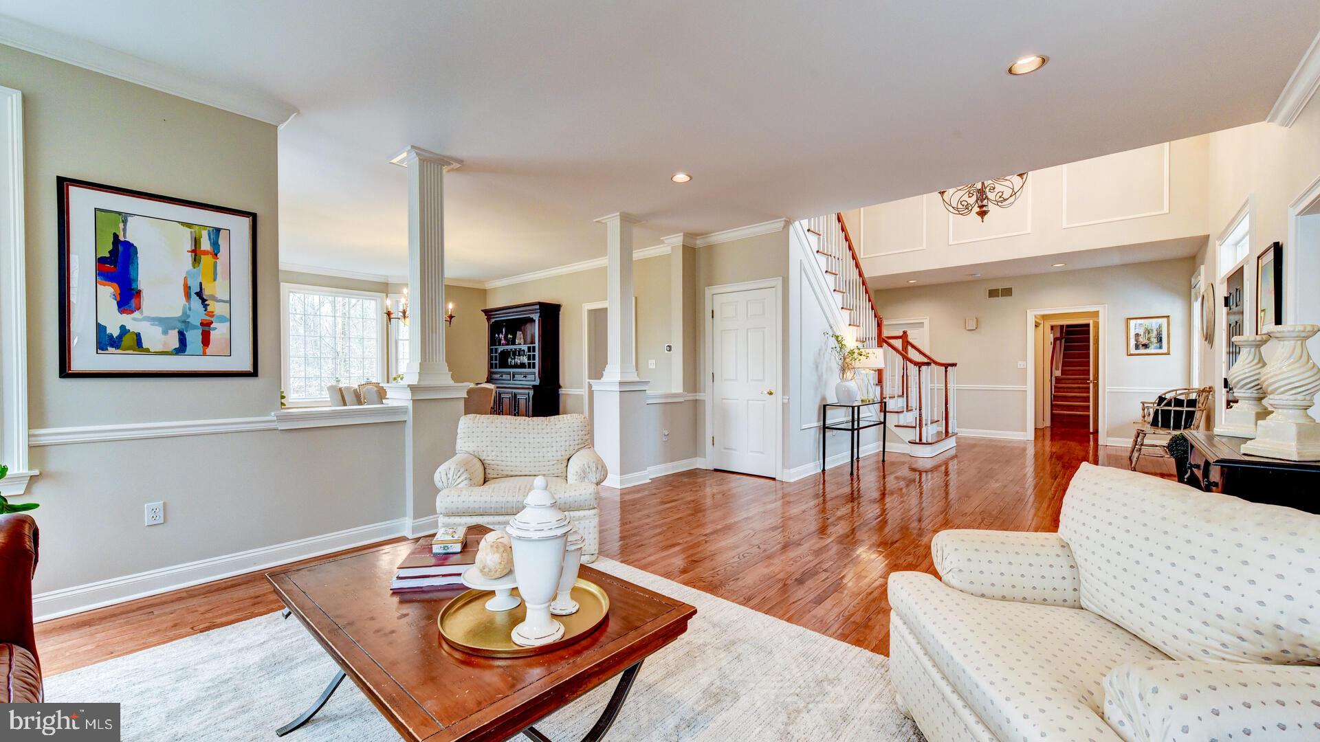 7 Forest Lane Princeton Junction, NJ 08550 - Photo 9 of 74 Living Room to Dining Room