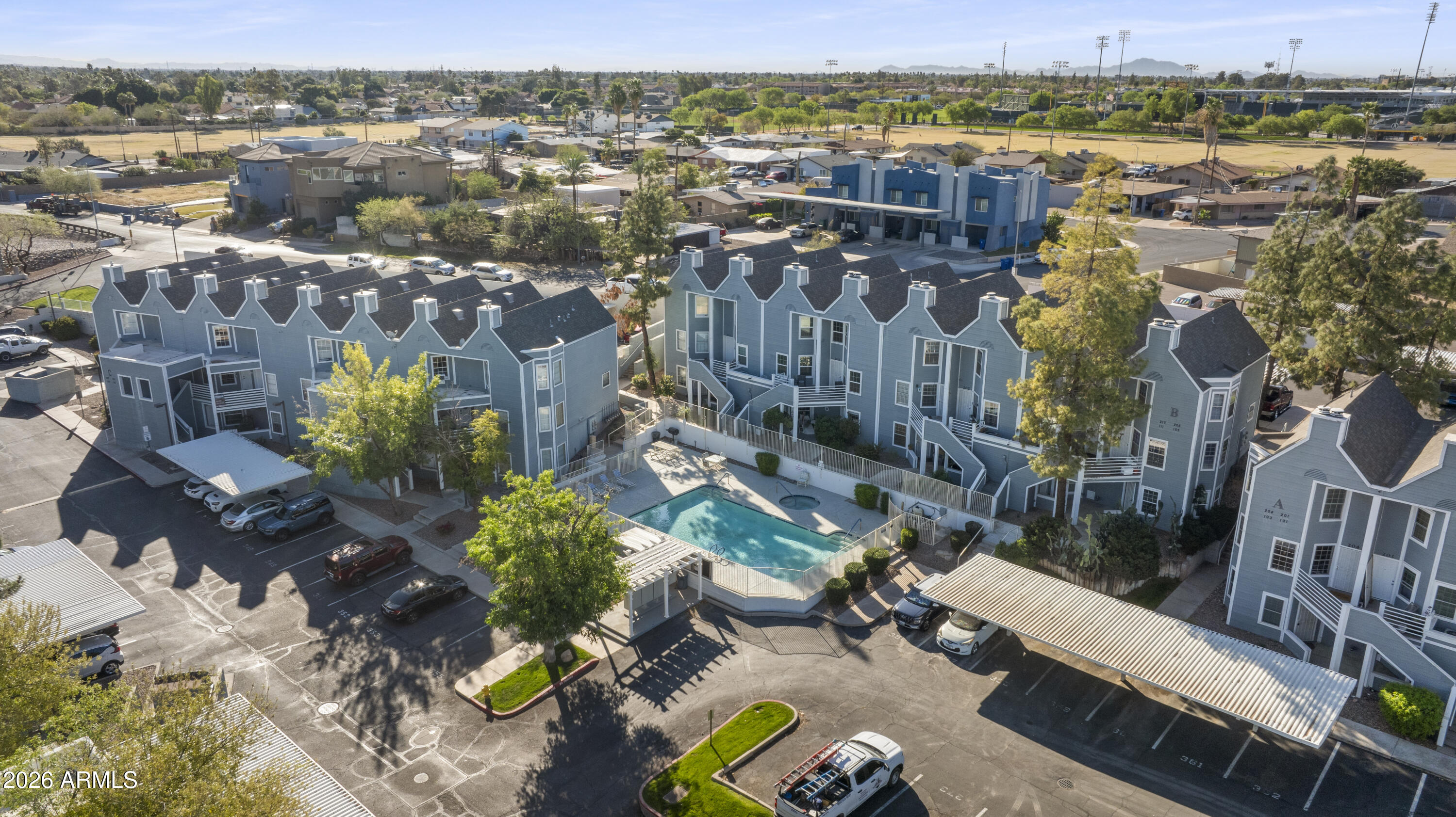 1505 North Center Street, Unit 115 Mesa, AZ 85201 - Photo 23 of 24 a view of city with ocean