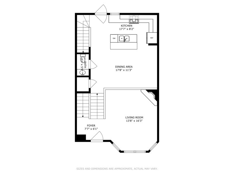 844 East 45th Street Chicago, IL 60653 - Photo 24 of 26 a picture of a bench in a floor