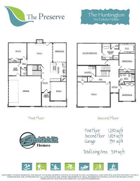 100 Juniperberry Road, Unit LOT 608 Oak Ridge, TN 37830 - Photo 24 of 24 Huntington Floorplan