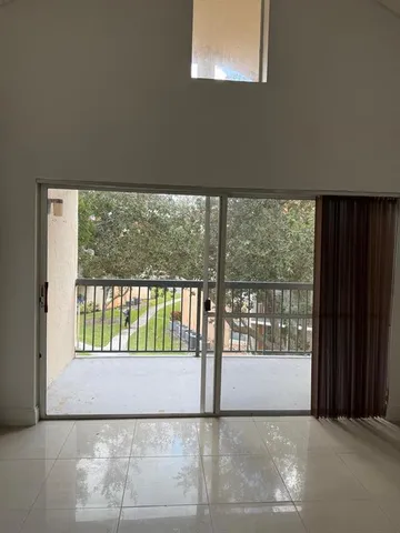 a view of front door