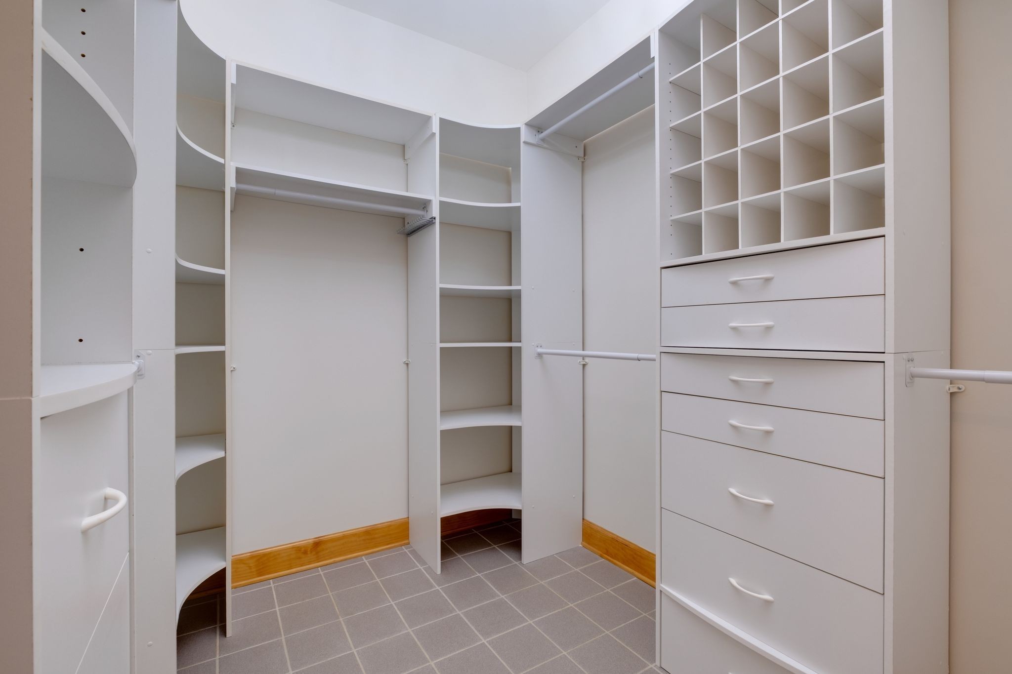 1249 White Road Bon Aqua, TN 37025 - Photo 25 of 60 a view of an empty walk in closet