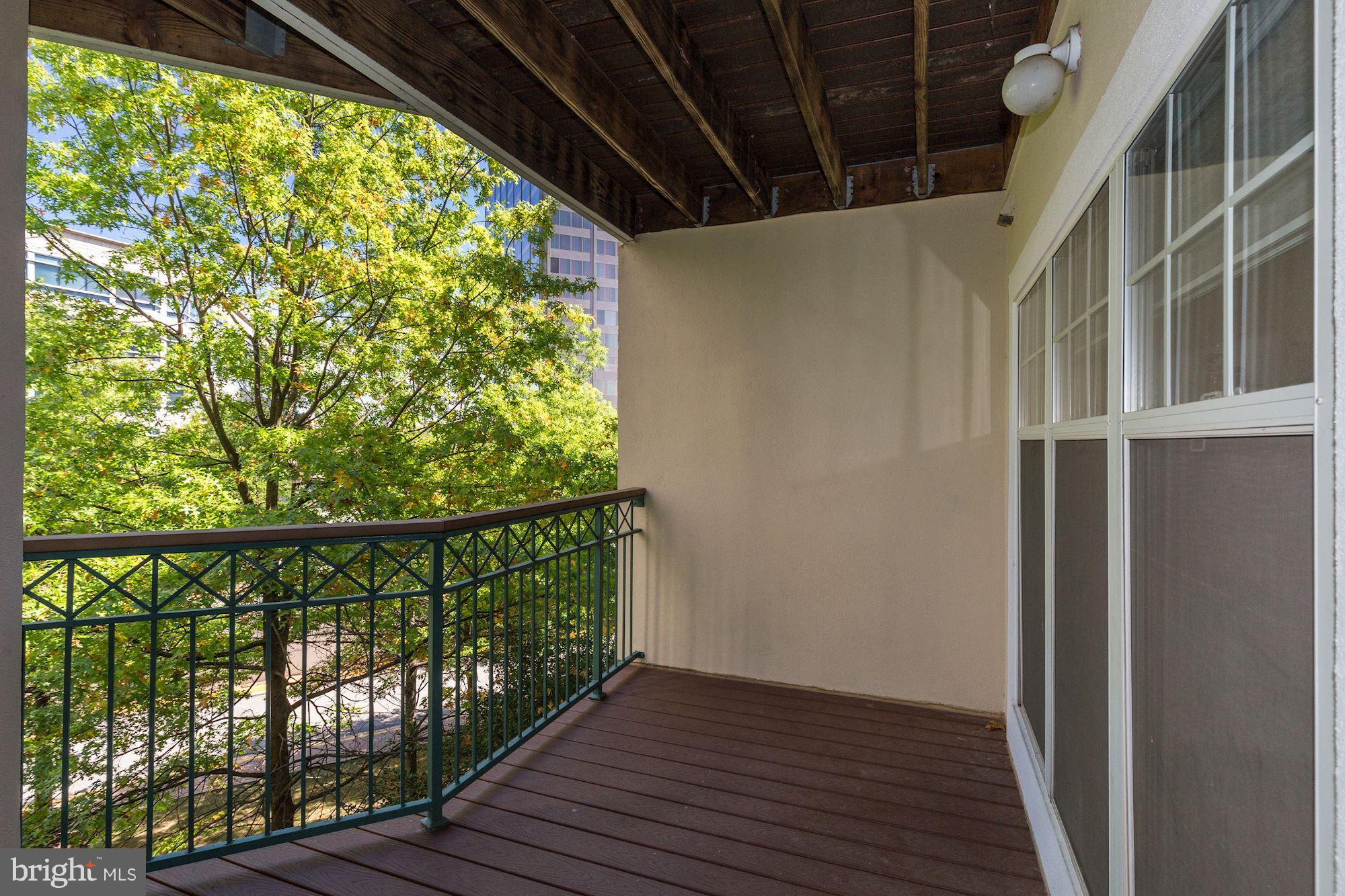 5575 Seminary Road, Unit 308 Falls Church, VA 22041 - Photo 17 of 25 Large covered balcony