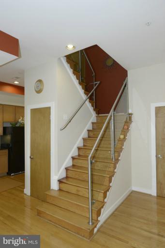 2363 Champlain Street Northwest, Unit 25 Washington, DC 20009 - Photo 14 of 30 Glass & Steel Staircase