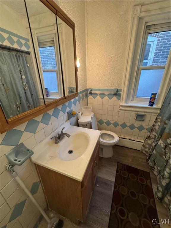 824 North 5th Street Allentown, PA 18102 - Photo 27 of 48 a bathroom with a sink toilet and mirror