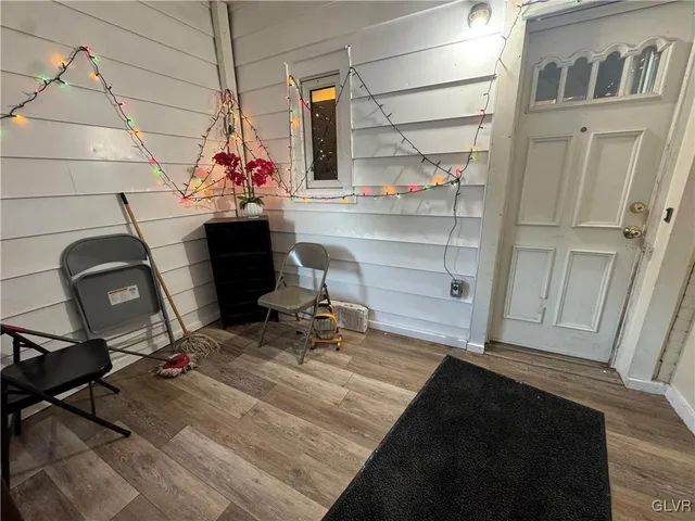 a room with storage and utility