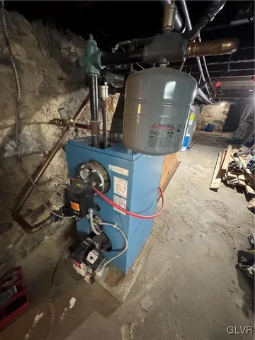 a view of water heater room