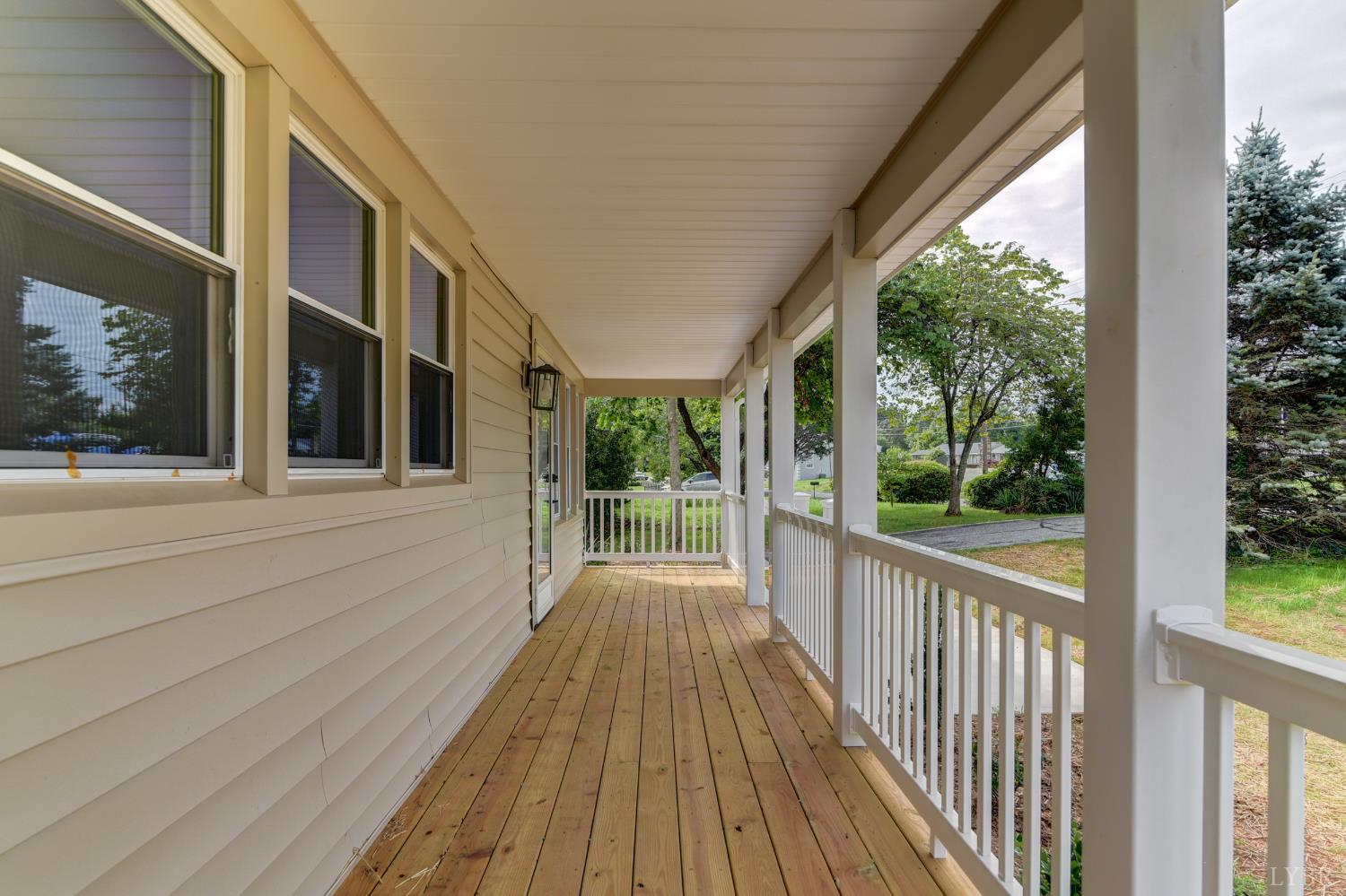 4724 Old Boonsboro Road Lynchburg, VA 24503 - Photo 3 of 39 a view of a balcony with wooden floor
