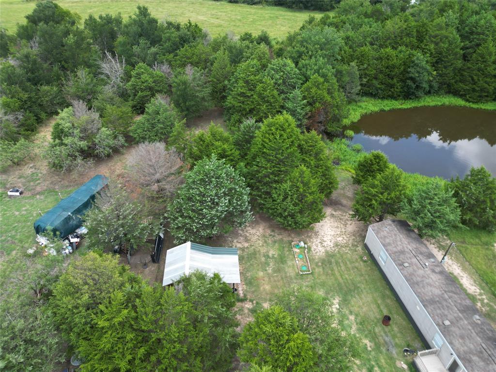 2087 Meadow Road Kerens, TX 75144 - Photo 28 of 28 an aerial view of a house