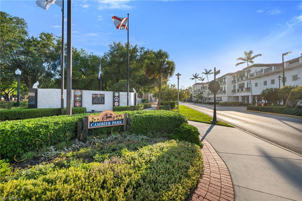 780 5th Avenue South, Unit 302 Naples, FL 34102 - Photo 19 of 20 Directly Across from Cambier Park