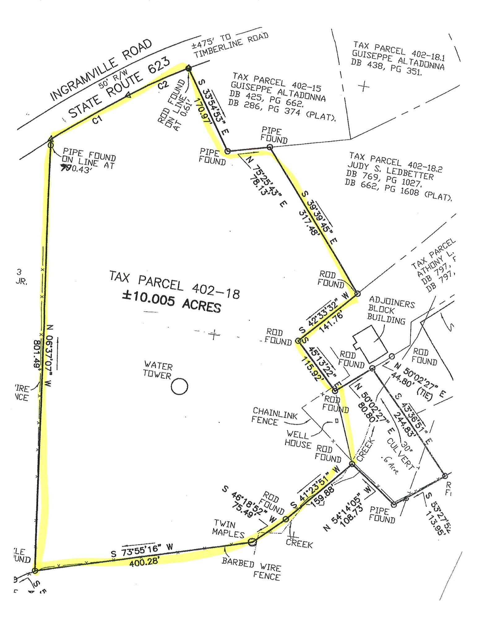 0 Ingramville Road Ferrum, VA 24088 - Photo 6 of 6 Plat