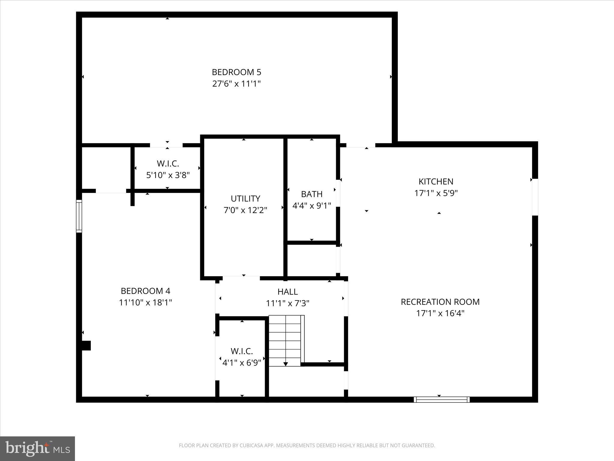5515 Westcliff Court Burke, VA 22015 - Photo 44 of 47 a picture of a floor plan