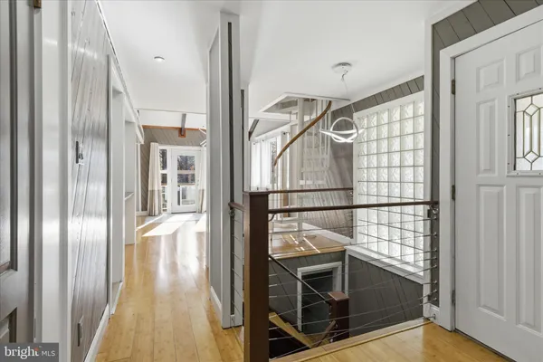 a view of a walk in closet