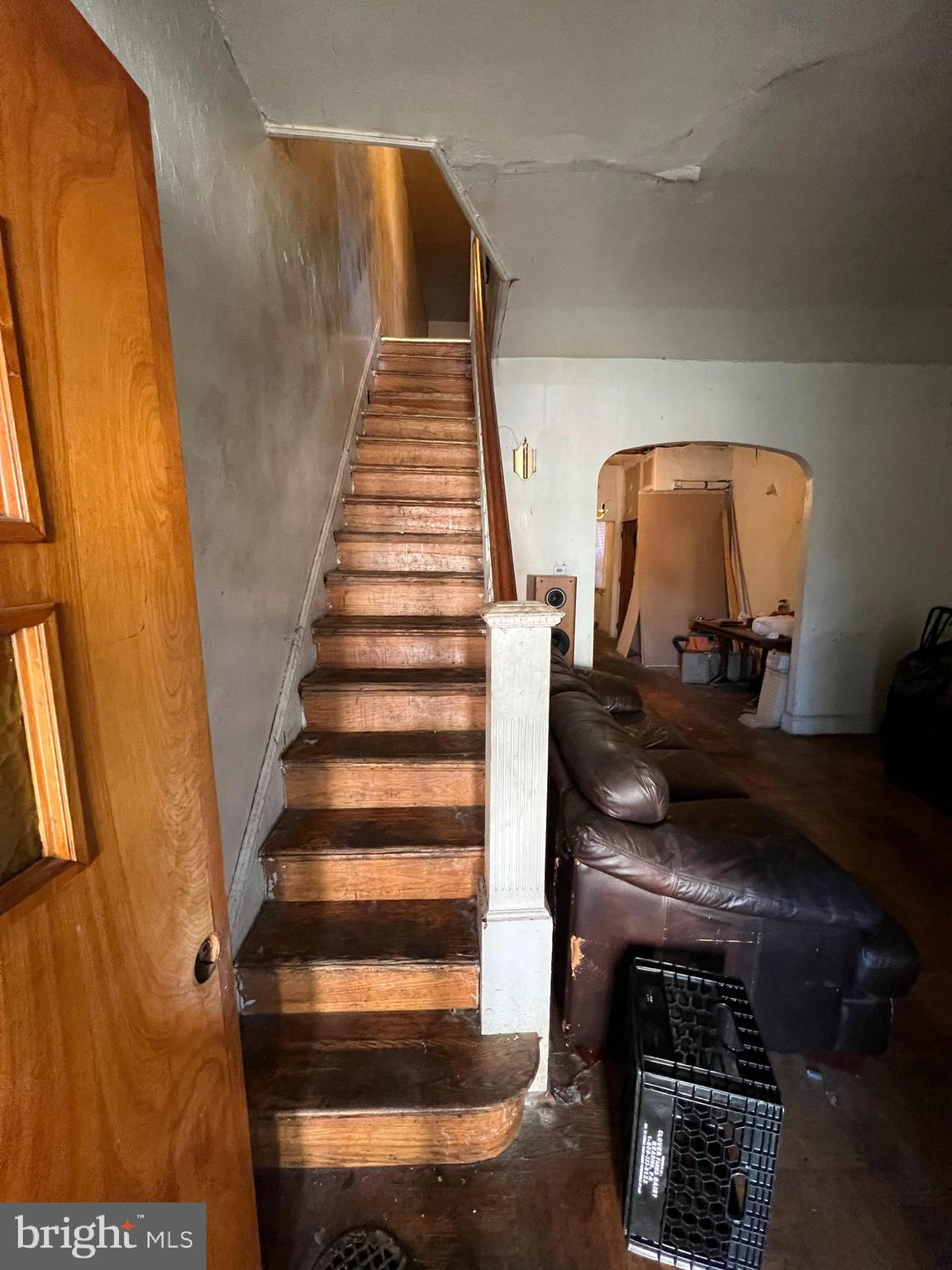 5502 Master Street Philadelphia, PA 19131 - Photo 8 of 49 a view of entryway and hall with wooden floor