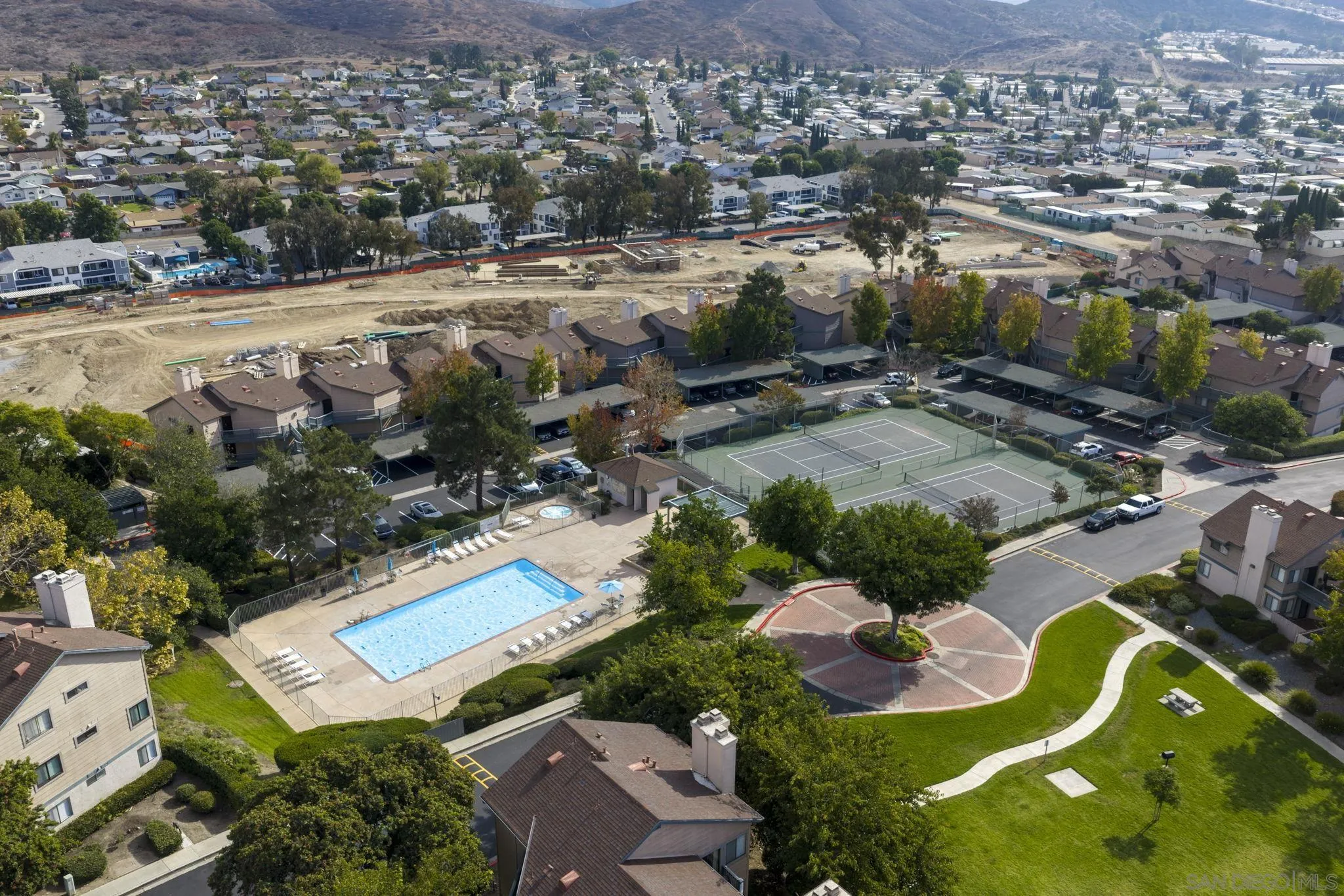 3002 Blue Oak Court Spring Valley, CA 91978 - Photo 22 of 23 an aerial view of residential houses with outdoor space