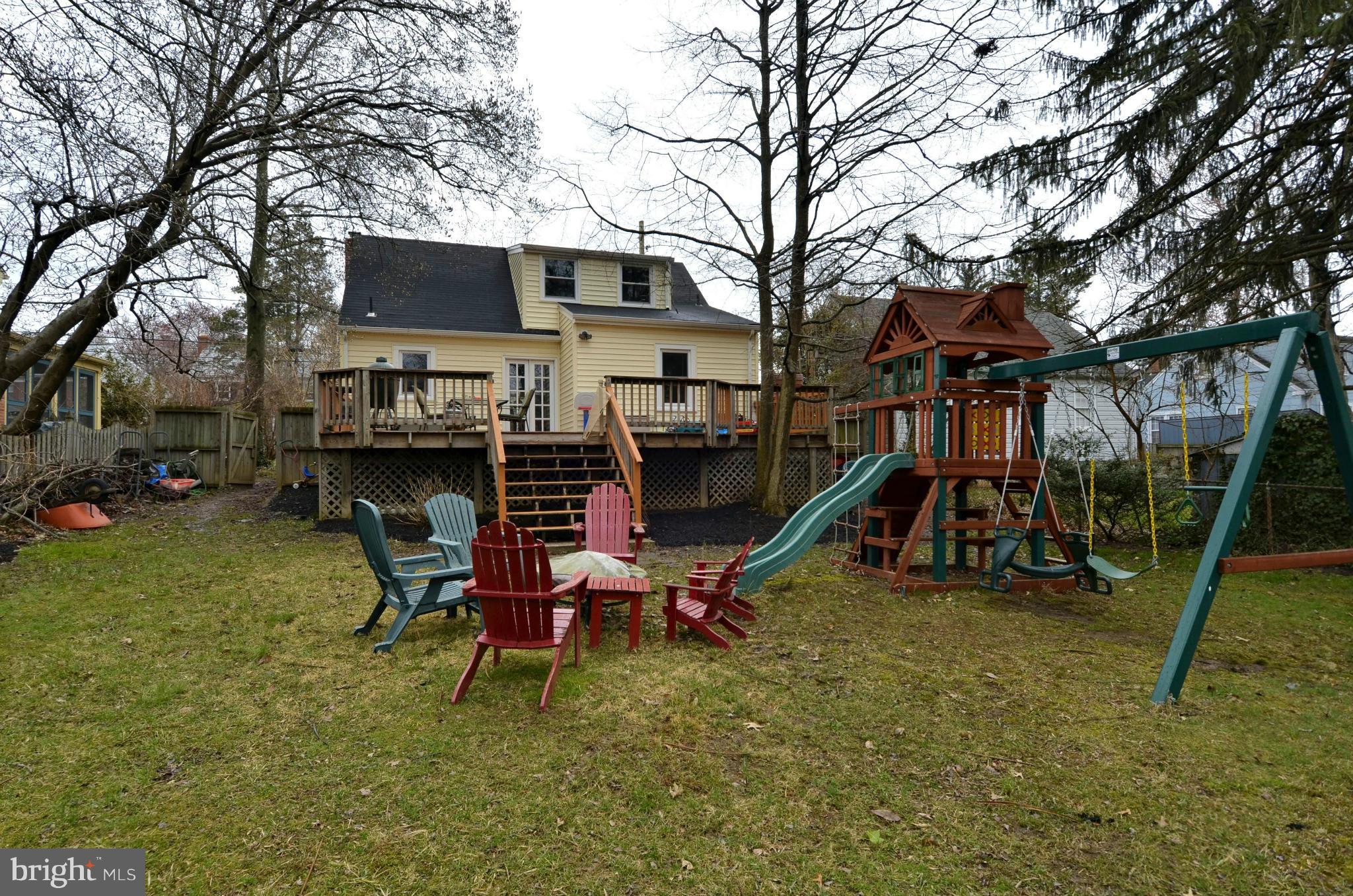 9508 Evergreen Street Silver Spring, MD 20901 - Photo 29 of 30 Large, fully fenced backyard.