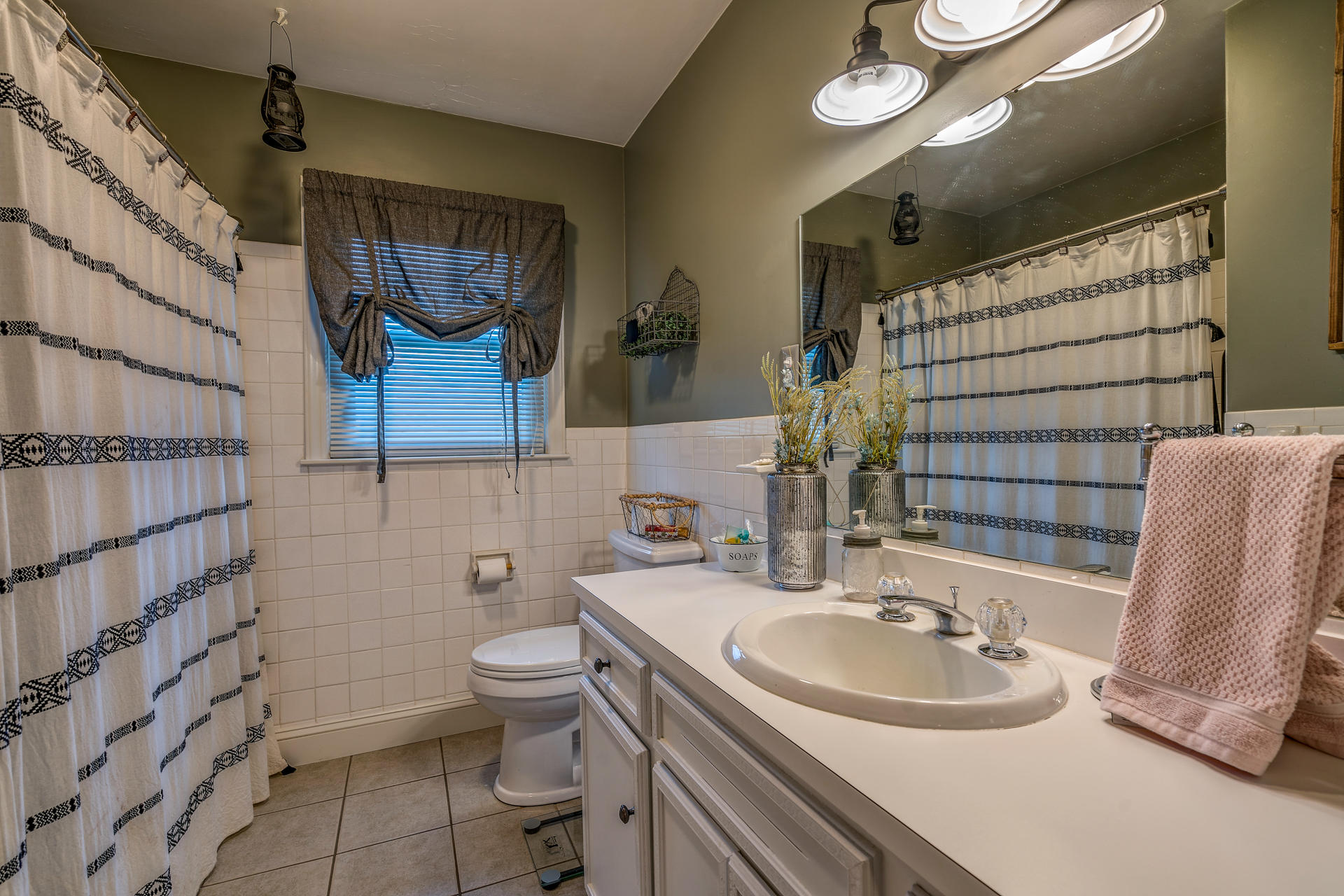 1672 Blankenship Road Goodview, VA 24095 - Photo 19 of 39 a bathroom with a sink a toilet and shower