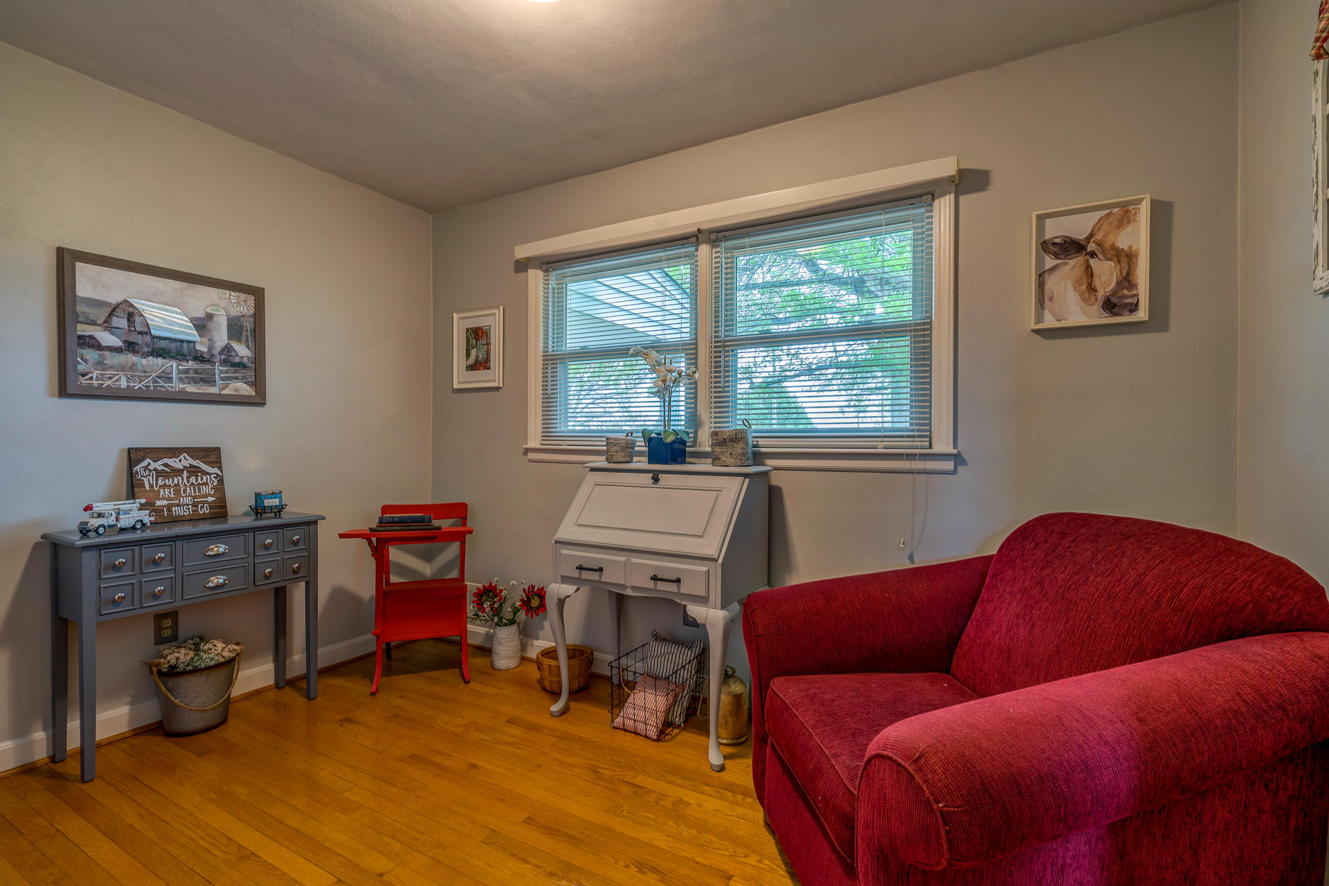 1672 Blankenship Road Goodview, VA 24095 - Photo 20 of 39 a bedroom with a bed and a window