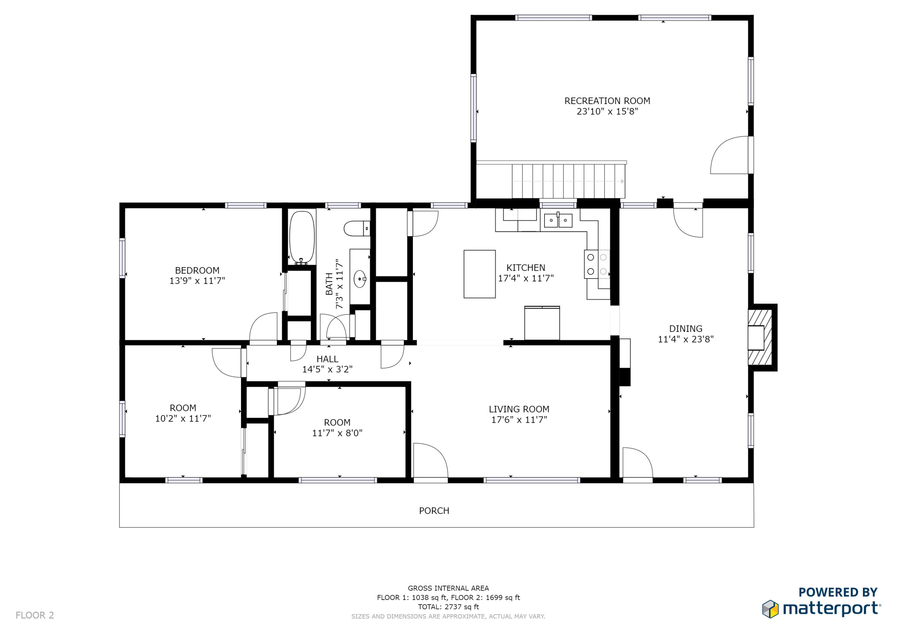 1672 Blankenship Road Goodview, VA 24095 - Photo 38 of 39 a picture of a floor plan
