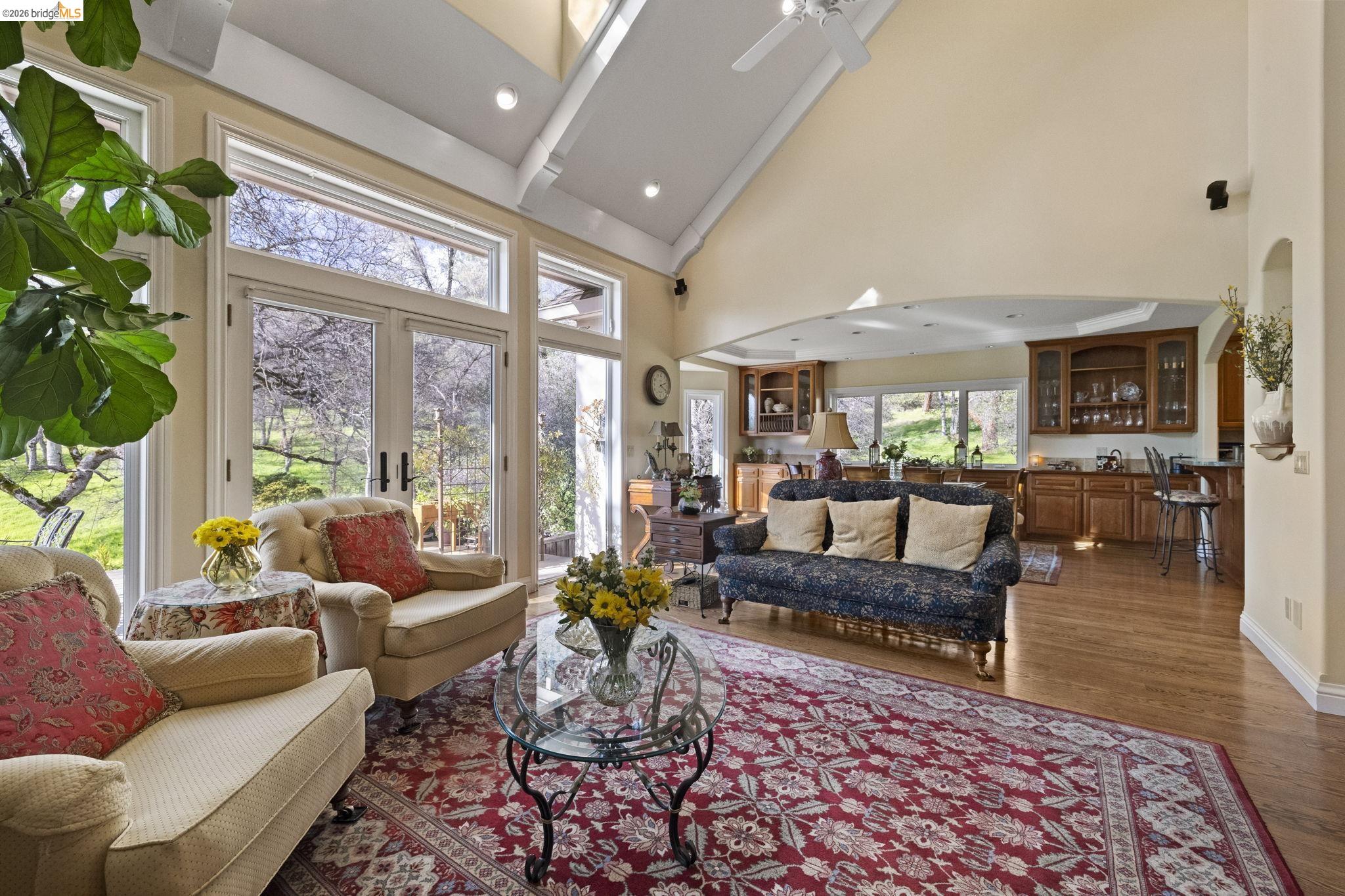 18558 Olov Road Sonora, CA 95370 - Photo 8 of 45 a living room with furniture and a large window