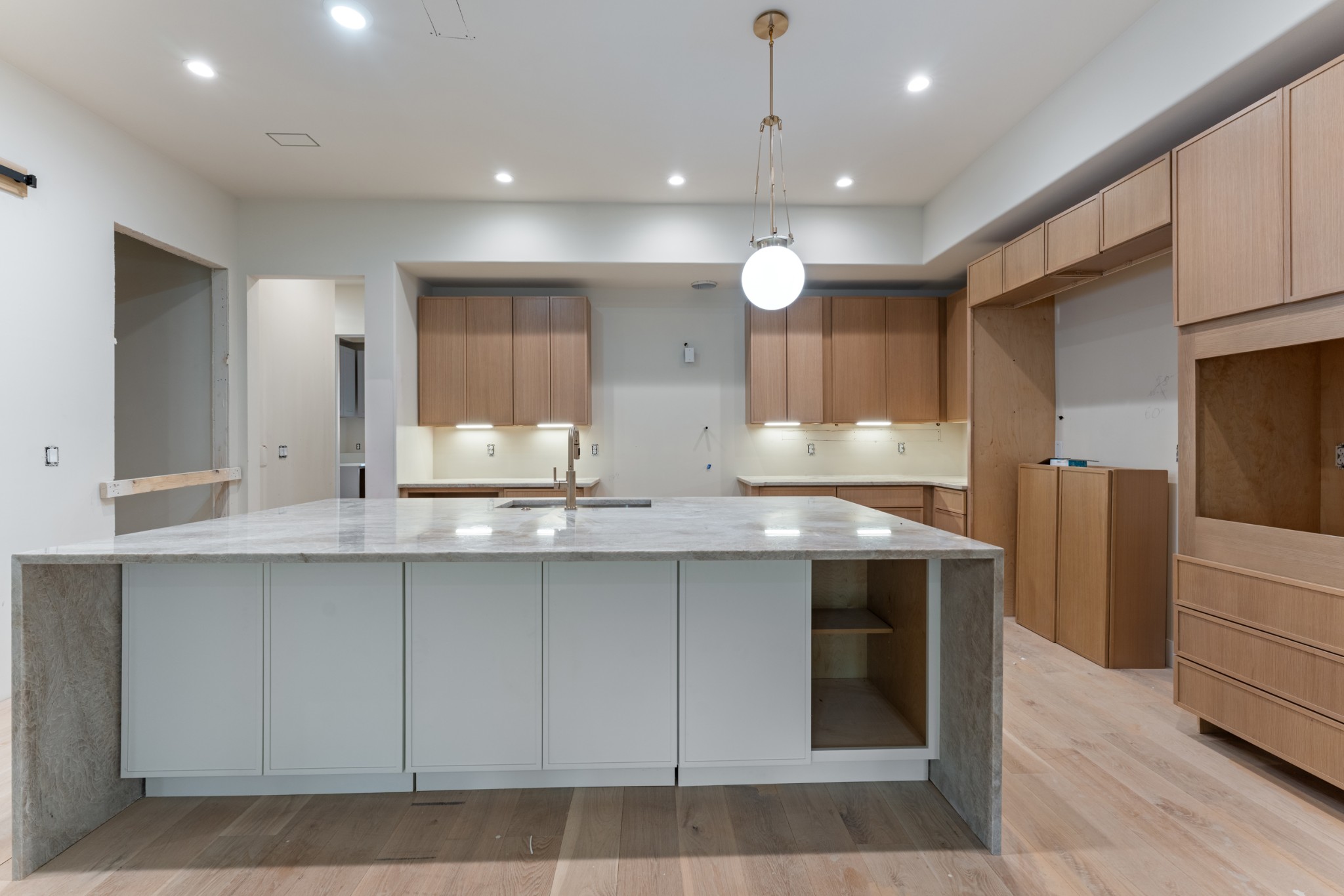 7678 Sawyer Brown Road Nashville, TN 37209 - Photo 14 of 77 a large kitchen with cabinets