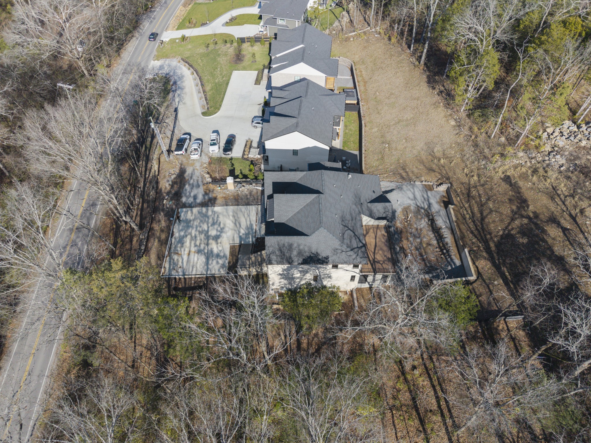 7678 Sawyer Brown Road Nashville, TN 37209 - Photo 71 of 77 an aerial view of multiple houses with yard