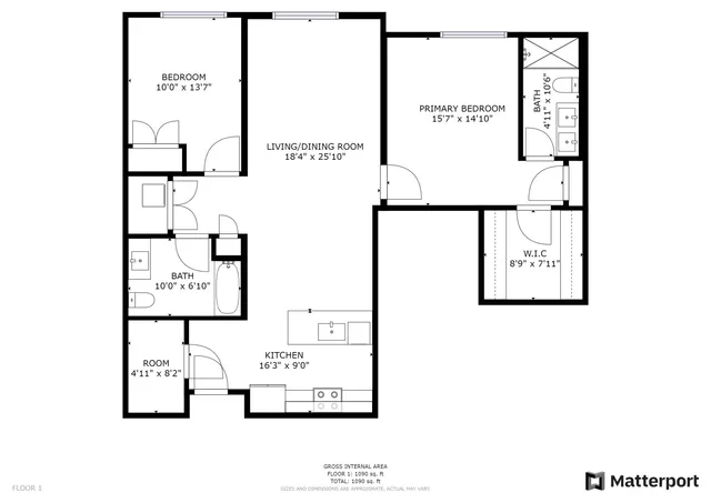$3,650 | 121 34th Street, Unit 302, Union City, NJ 07087